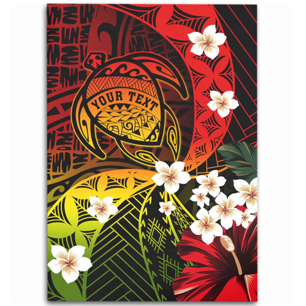 Hawaii Area Rug Custom Turtle Style Reggae Tropical