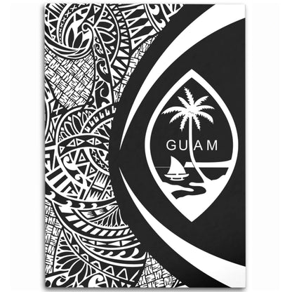 Guam Area Rug Lauhala White Circle Style