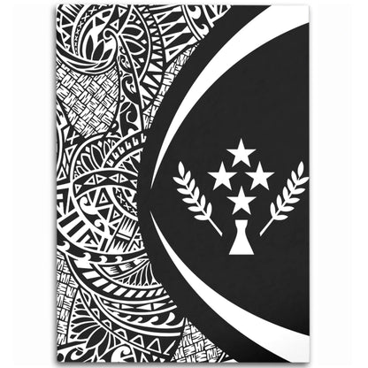 Kosrae Area Rug Lauhala White Circle Style