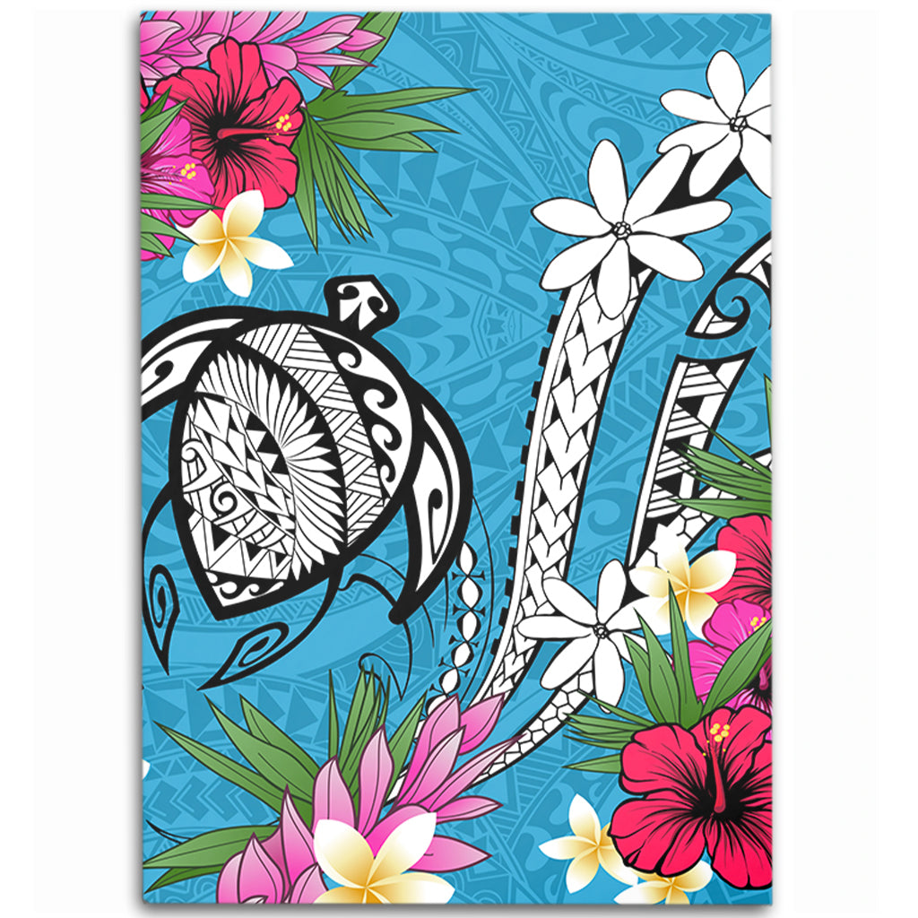 Hawaii Area Rug Tribal Polynesia Tropical Summer