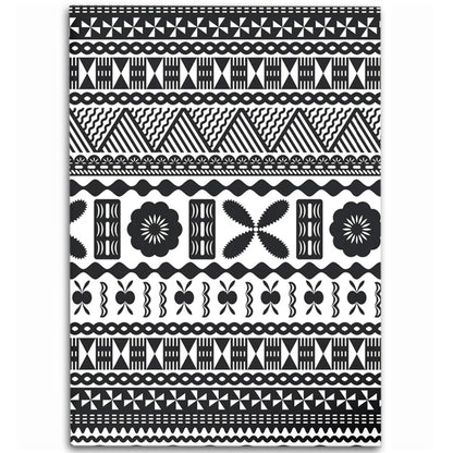 Fiji Area Rug Bula Pattern