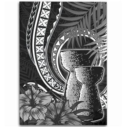 Guam Area Rug Tribal Latte Stone Tropical Style