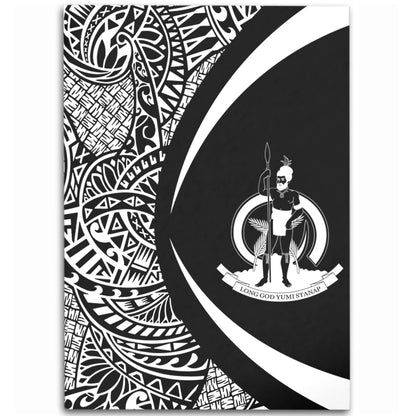 Vanuatu Area Rug Lauhala White Circle Style