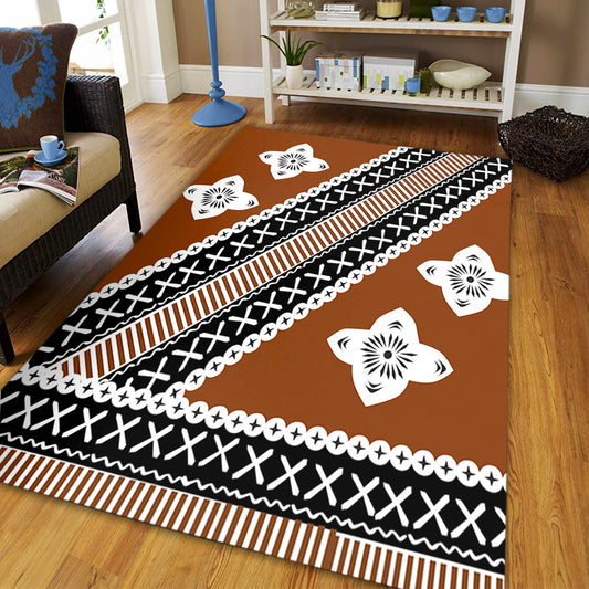 Fiji Area Rug Tapa Clothes