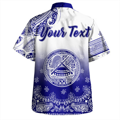 Samoa Hawaiian Shirt Custom American Samoa Pattern With Paisley Style