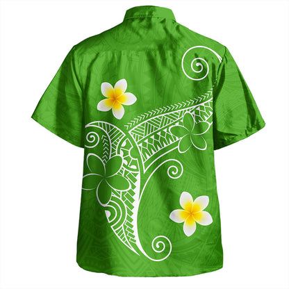 American Samoa Hawaiian Shirt Polynesia Floral Tribal
