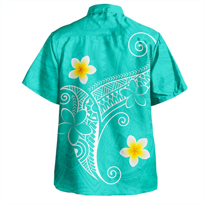American Samoa Hawaiian Shirt Polynesia Floral Tribal Ver.1
