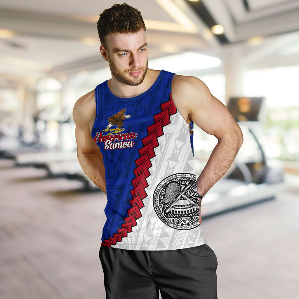 American Samoa Tank Top Polynesian With Flag Independence Day