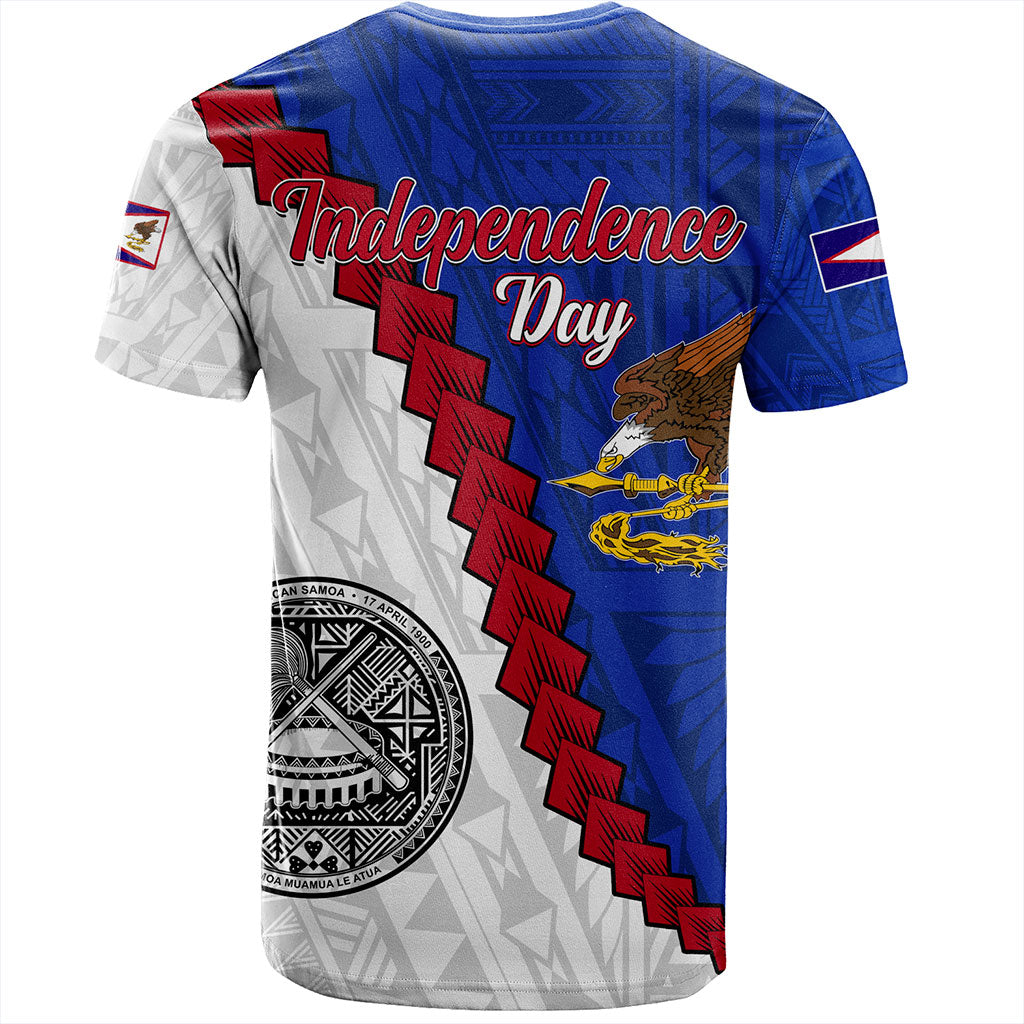 American Samoa T-Shirt Polynesian With Flag Independence Day