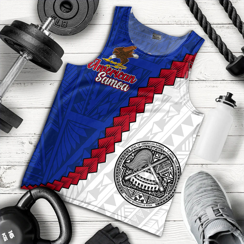 American Samoa Tank Top Polynesian With Flag Independence Day