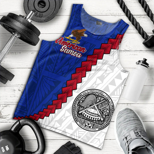 American Samoa Tank Top Polynesian With Flag Independence Day