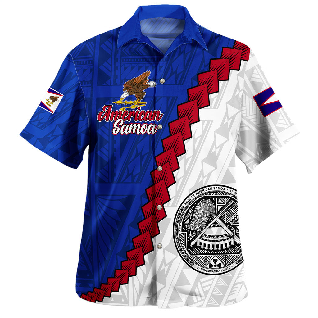 American Samoa Hawaiian Shirt Polynesian With Flag Independence Day