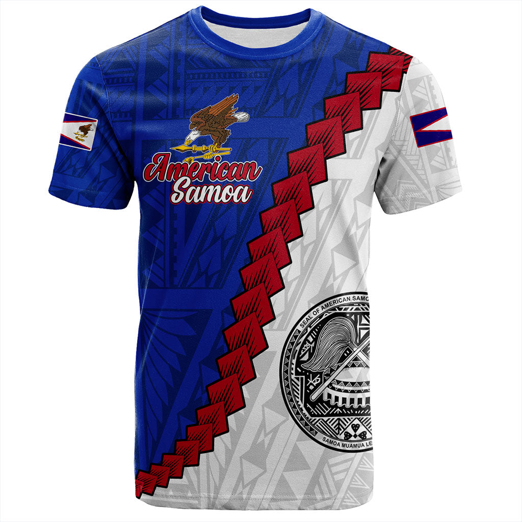 American Samoa T-Shirt Polynesian With Flag Independence Day