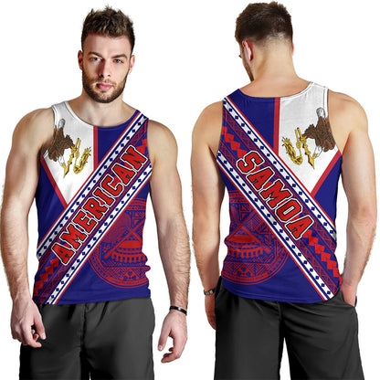 American Samoa Tank Top Flag And Coat Of Arms