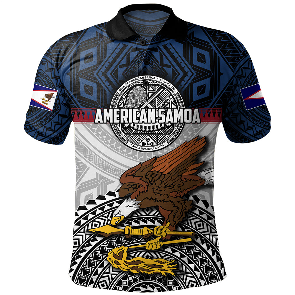 Samoa Polo Shirt Seal Of American Samoa Polynesian