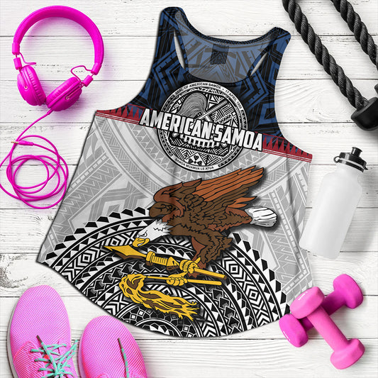 Samoa Women Tank Seal Of American Samoa Polynesian