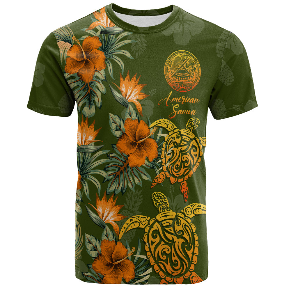 American Samoa T-Shirt Custom Personalised Polynesian Tropical Summer