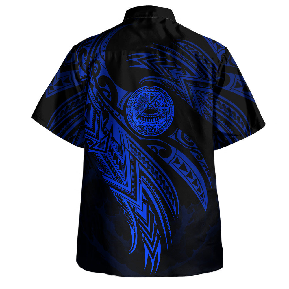 American Samoa Custom Personalised Hawaiian Shirt Legend Color Version