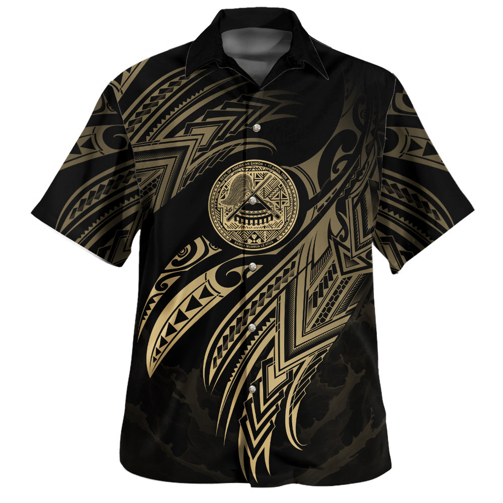 American Samoa Custom Personalised Hawaiian Shirt Legend Color Version