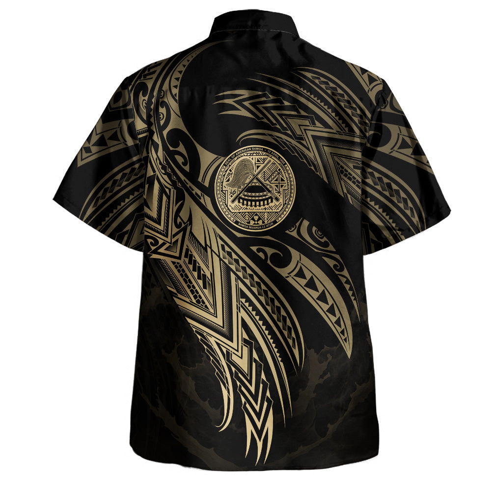 American Samoa Custom Personalised Hawaiian Shirt Legend Color Version
