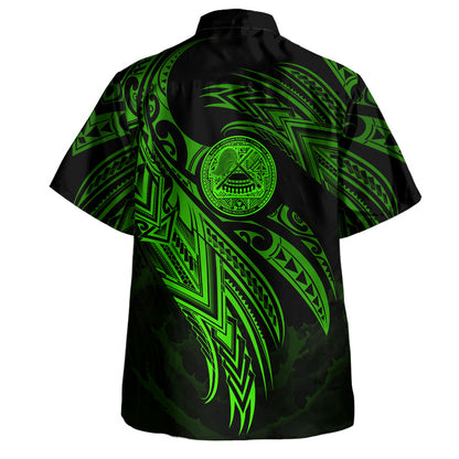 American Samoa Custom Personalised Hawaiian Shirt Legend Color Version