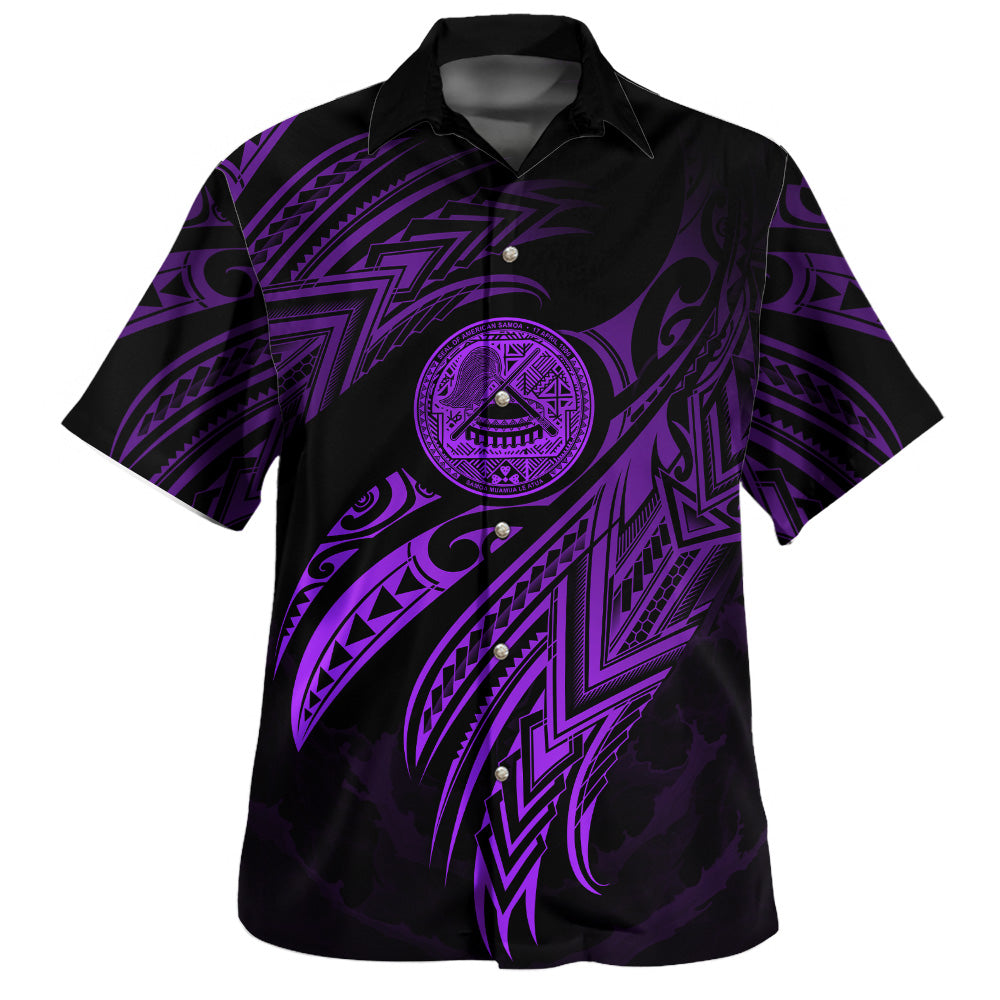 American Samoa Custom Personalised Hawaiian Shirt Legend Color Version