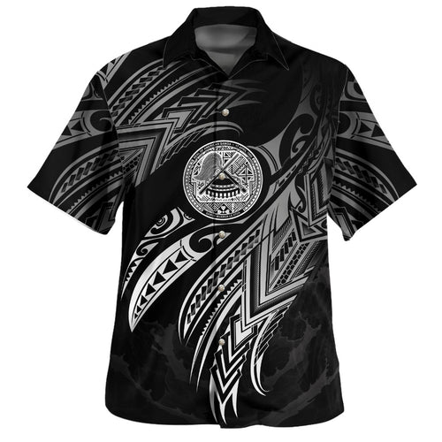 American Samoa Custom Personalised Hawaiian Shirt Legend Color Version