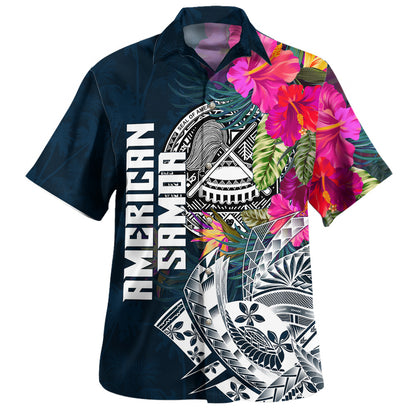 American Samoa Hawaiian Shirt Custom Personalised Polynesian Summer Vibes