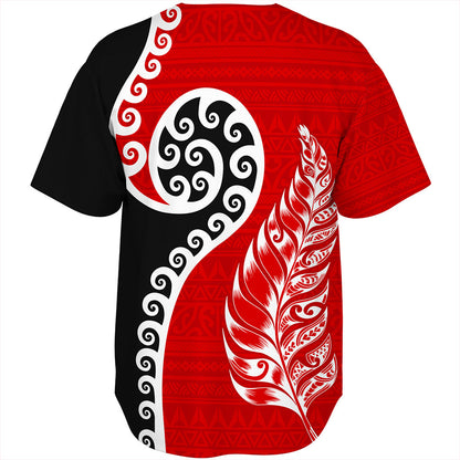 New Zealand Baseball Shirt Aotearoa Maori Waitangi Day