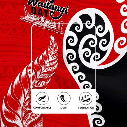 New Zealand Rugby Jersey Aotearoa Maori Waitangi Day