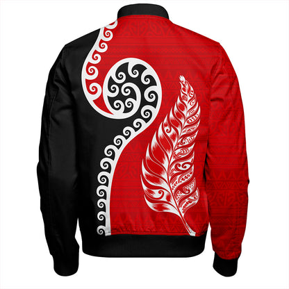 New Zealand Bomber Jacket Aotearoa Maori Waitangi Day