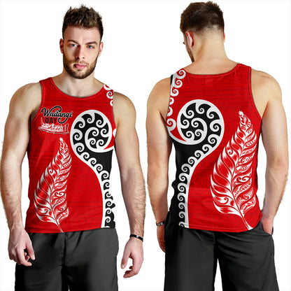 New Zealand Tank Top Aotearoa Maori Waitangi Day