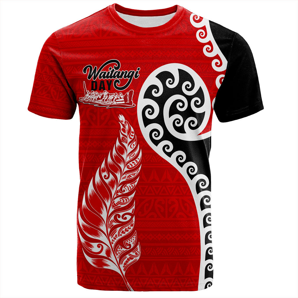 New Zealand T-Shirt Aotearoa Maori Waitangi Day