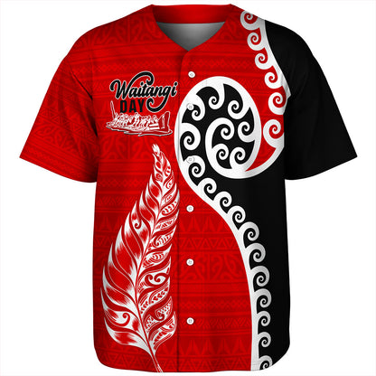 New Zealand Baseball Shirt Aotearoa Maori Waitangi Day