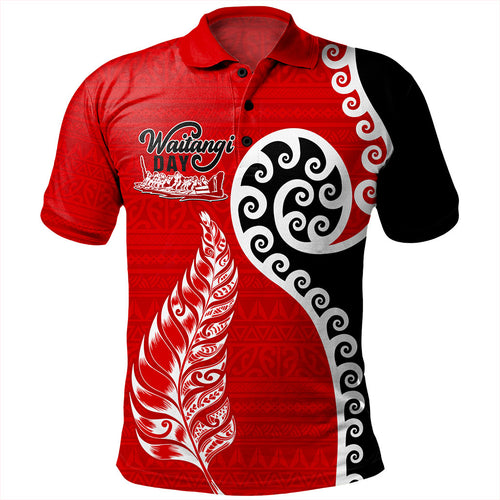 New Zealand Polo Shirt Aotearoa Maori Waitangi Day