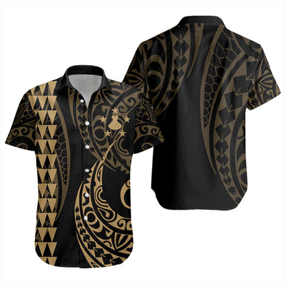 Austral Islands Short Sleeve Shirt Kakau Style Ver.1