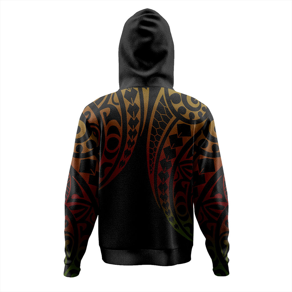 Austral Islands Hoodie Kakau Style