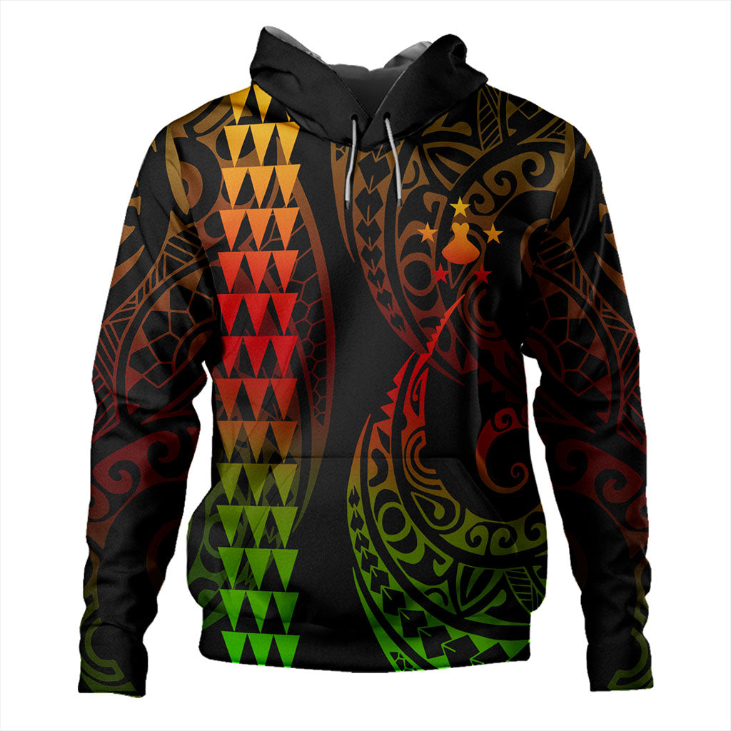 Austral Islands Hoodie Kakau Style