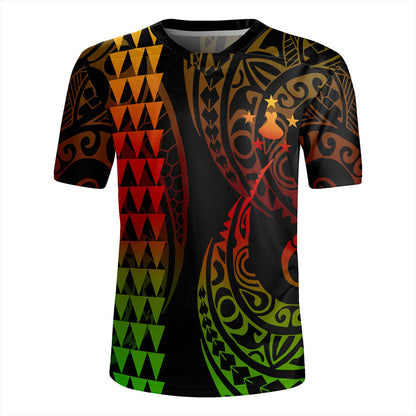 Austral Islands Rugby Jersey Kakau Style