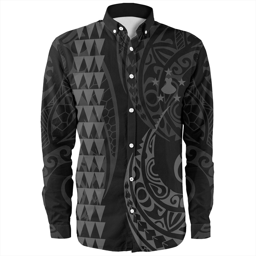 Austral Islands Long Sleeve Shirt Kakau Style