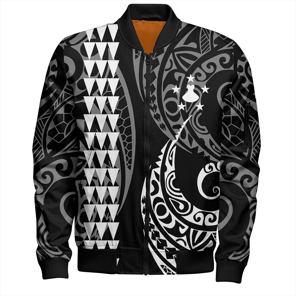 Austral Islands Bomber Jacket Kakau Style Ver.1