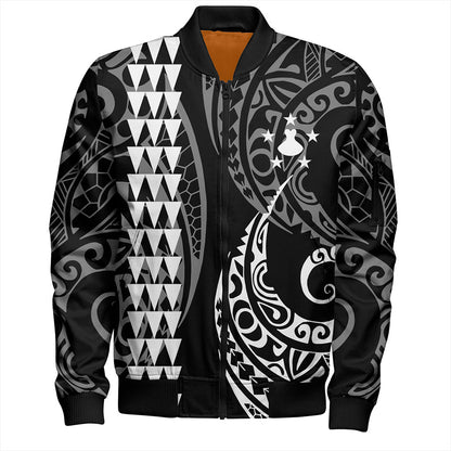 Austral Islands Bomber Jacket Kakau Style Ver.1