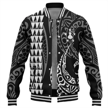 Austral Islands Baseball Jacket Kakau Style Ver.1