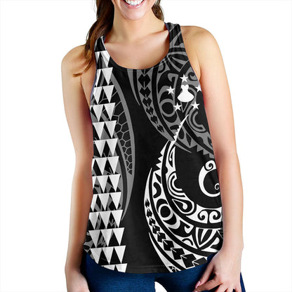 Austral Islands Women Tank Kakau Style Ver.1