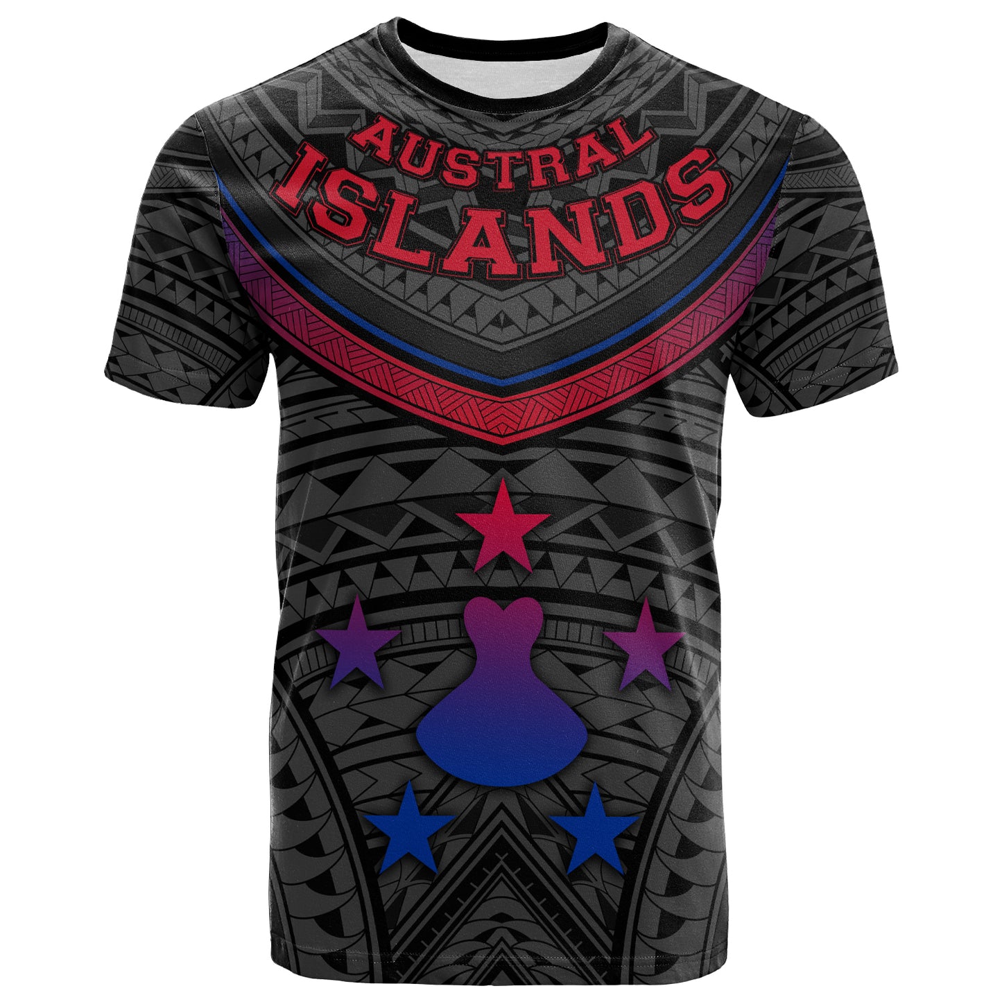 Austral Islands T-Shirt Polynesian Authen
