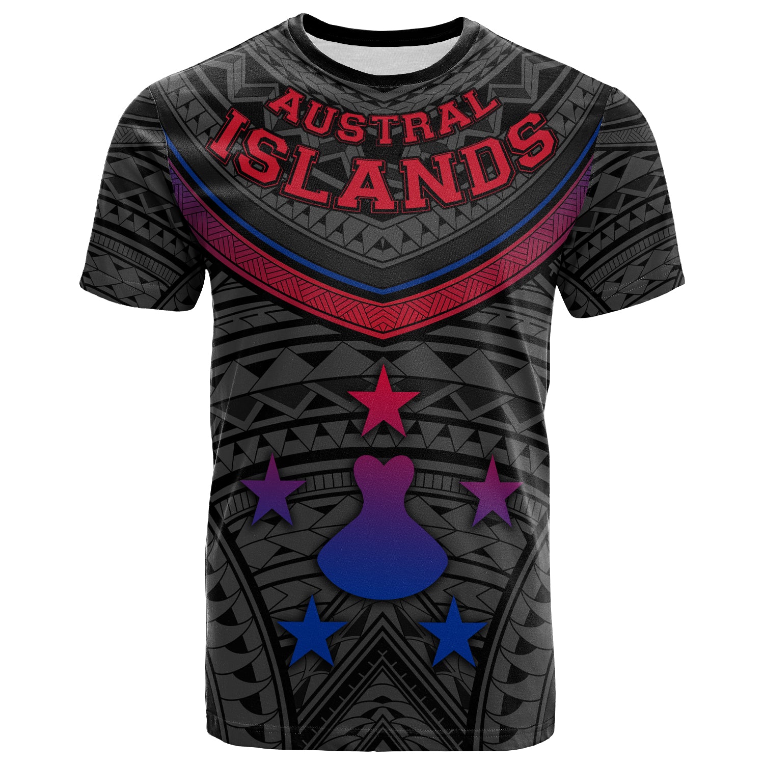 Austral Islands T-Shirt Polynesian Authen