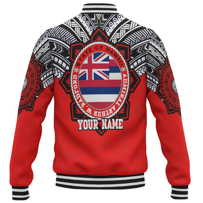 Hawaii Baseball Jacket Custom Radford High School Home Of The RamPage Tribal Style