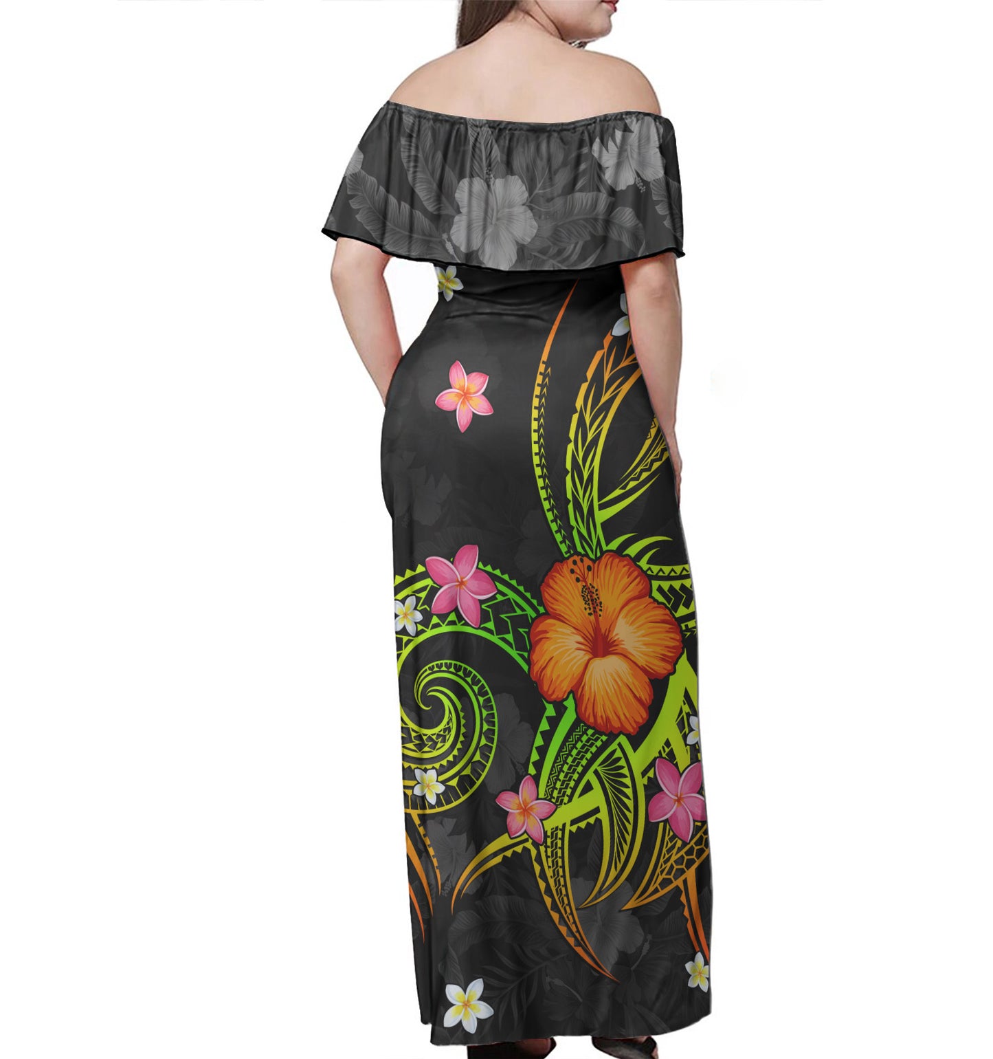Philippines Filipinos Custom Personalised Woman Off Shoulder Long Dress Legend of Philippines