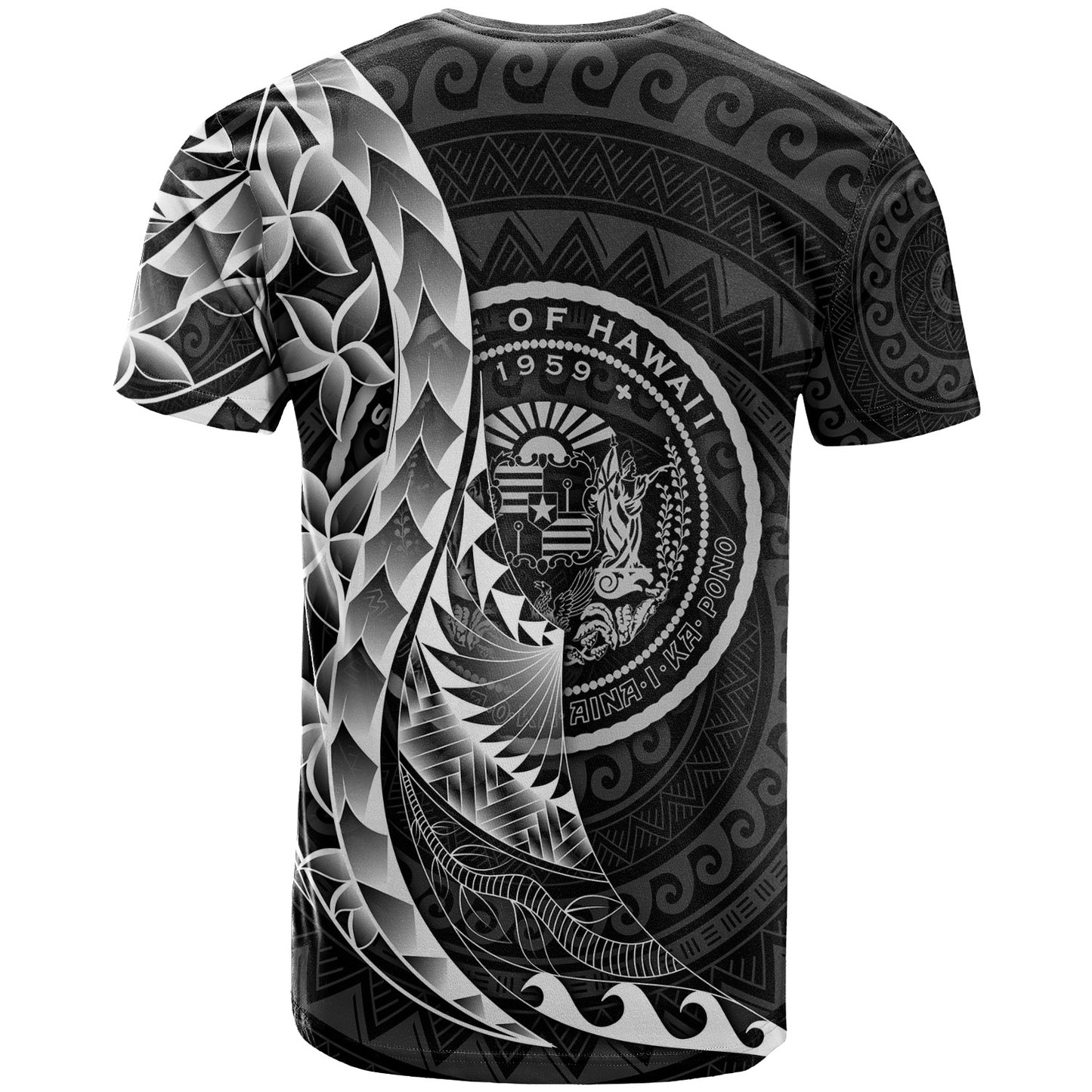 Road and Highway Custom T-Shirt Polynesian Pattern Style