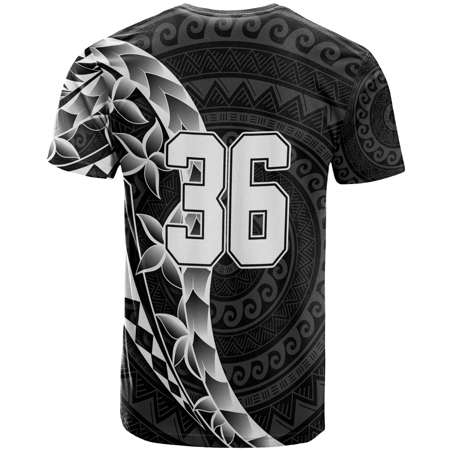 TTVBC Custom T-Shirt Polynesian Pattern Style